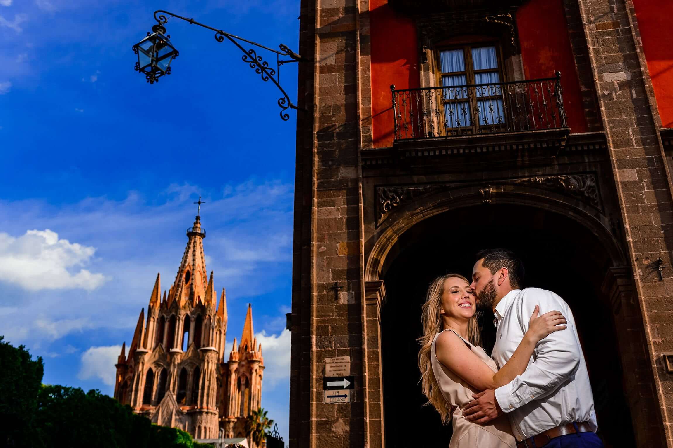 San Miguel De Allende Mexico Engagement Photo