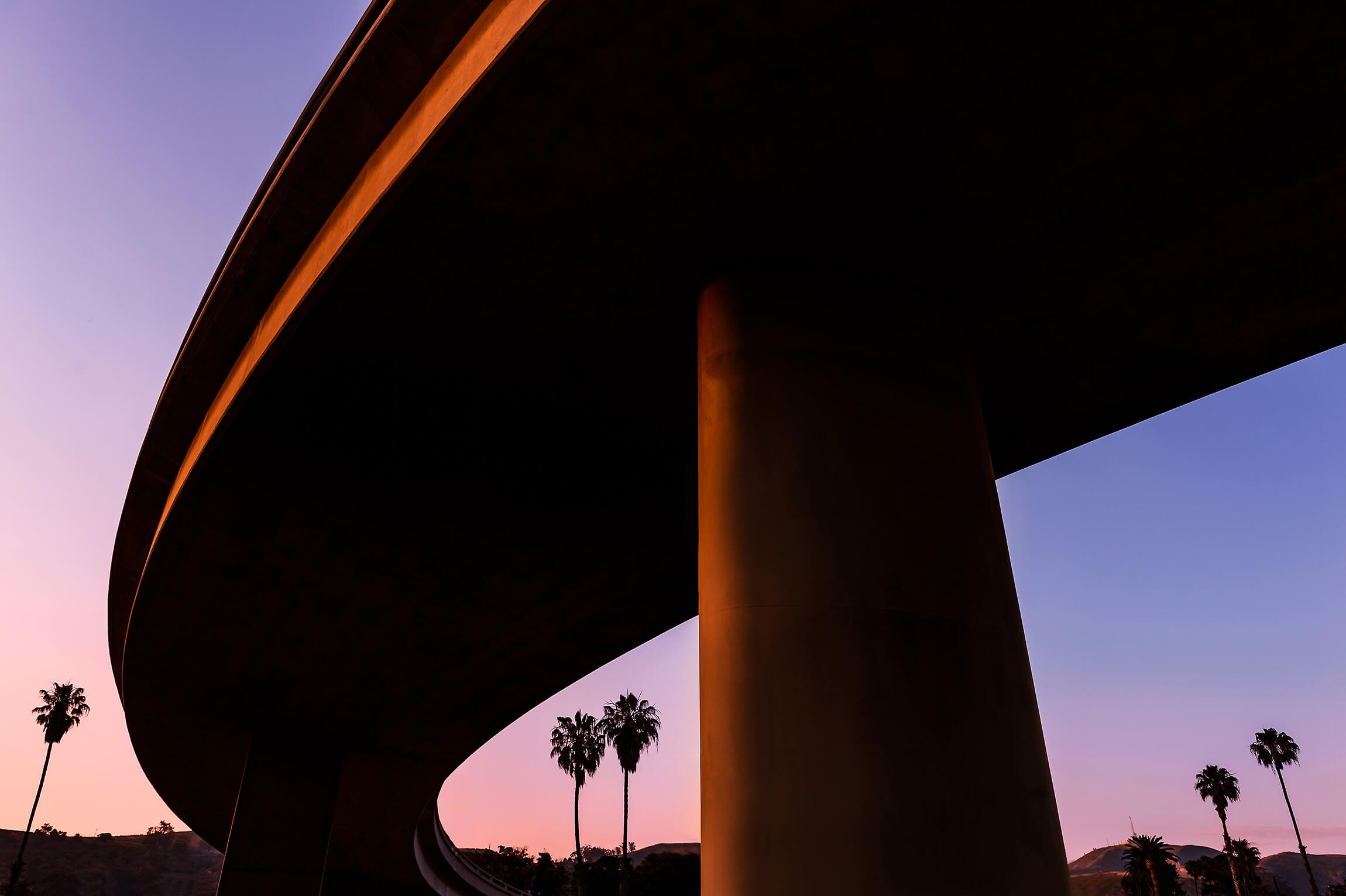 Ventura California Landscape Image of 101 Freeway.